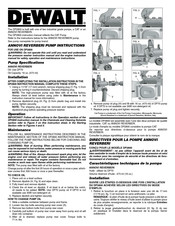 DeWalt DP2800 Manual Del Usuario