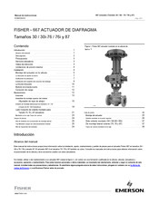 Emerson Fisher 667 Serie Manual De Instrucciones