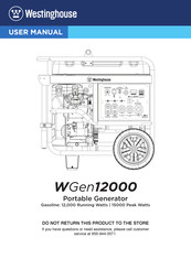 Westinghouse WGen12000 Manual De Usuario