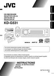 JVC KD-G531 Manual De Instrucciones