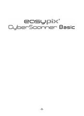 Easypix CyberScanner Basic Manual Del Usuario