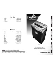 Fellowes DM12C Manual Del Usuario