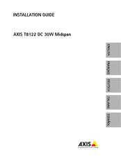 Axis Communications T8122 DC Guia De Instalacion