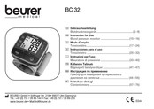 Beurer medical BC 32 Instrucciones Para El Uso