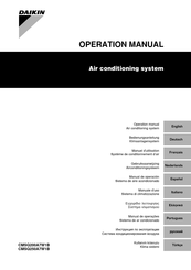 Daikin CMSQ200A7W1B Manual De Operación