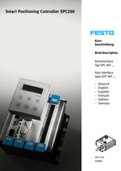 Festo SPC200 Manual Del Usuario