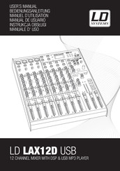 LD Systems LD LAX12D USB Manual De Usuario