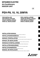 Mitsubishi Electric PEH-P20MYA Manual De Instalación