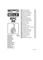 Belle RPC 30 Manual Del Operador