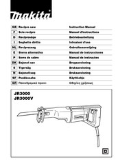 Makita JR3000 Manual De Instrucciones