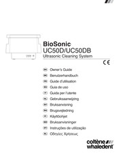 coltene/whaledent BioSonic UC50DB Guía De Uso