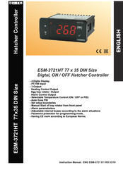 EMKO ESM-3721HT Manual De Instrucciones