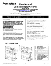 Versaclean 108779 Manual Del Usuario