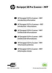 HP Designjet SD Pro Manual Preliminar