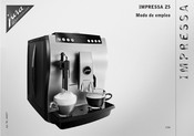 Jura IMPRESSA Z5 - Generation II Modo De Empleo