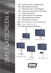 SMS Flatscreen X WFH S Instrucciones De Montaje