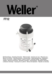 Weller FT12 Manual De Uso