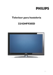 Philips 42HF9385D Manual Del Usuario