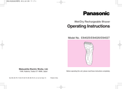 Panasonic ES4025 Manual Del Usuario