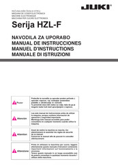 JUKI HZL-F400 Manual De Instrucciones