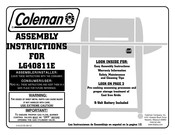 Coleman LG40811E Instrucciones De Ensamblaje