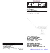 Shure UA830 Manual Del Usuario