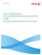 Xerox WorkCentre 5775 Guía De Administración Del Sistema