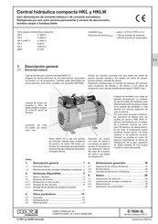 HAWE Hydraulik HKL Manual Del Usuario