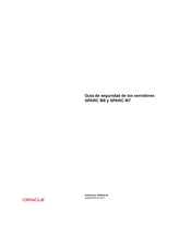 Oracle SPARC M8 Serie Guía De Seguridad