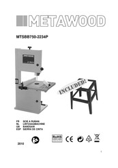 METAWOOD MTSBB750-2234P Manual Del Usuario