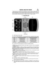 Behringer DIGITAL MULTI-FX FX600 Guia De Inicio Rapido