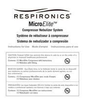 Respironics MicroElite Instrucciones Para El Uso