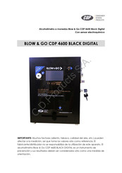 CDP BLOW & GO CDP 4600 BLACK DIGITAL Manual Del Usuario