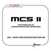 N-Com MCS II Seguridad E Instrucciones