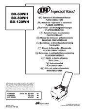 Ingersoll Rand BX-60WH Manual De Utilización Y Mantenimiento