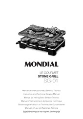 Mondial SG-01 Manual De Instrucciones Y Servicio Técnico