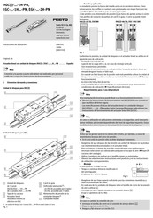 Festo EGC Serie Instrucciones De Utilizacion