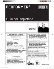 Weber Performer 78752 Guia Del Propietario