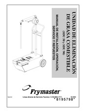 Frymaster SDU 90 Manual De Instalación, Operación, Servicio Y Respuestos