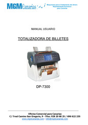 Mgmcanarias DP-7300 Manual Usuario