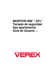 Verex MONITOR AFx Guía De Usuario