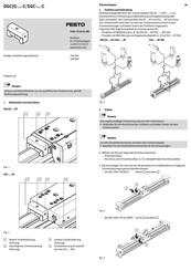 Festo EGC -C Guia De Inicio Rapido