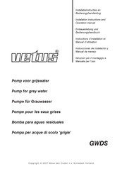 Vetus GWDS Instrucciones De Instalación