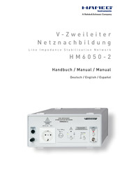 Rohde & Schwarz Hameg Instruments HM6050-2 Manual Del Usuario