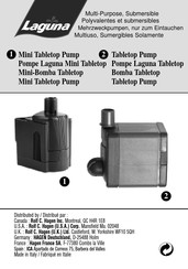 Laguna TABLETOP Instrucciones