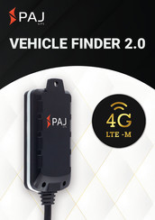 PAJ VEHICLE FINDER 2.0 Manual Del Usuario