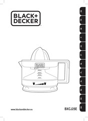 Black+Decker BXCJ25E Manual De Instrucciones