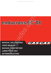 GasGas enducross EC'08 Manual Del Usuario