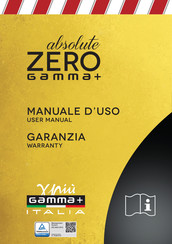 Absolute ZERO GAMMA+ Manual De Uso