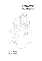 Kenwood multiPRO FP710 Serie Manual Del Usuario